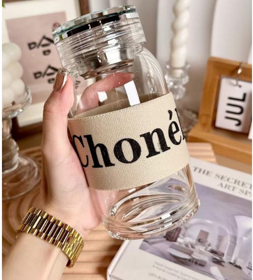 400ml钻石盖玻璃杯 商品图0