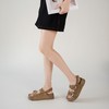 【夏季新款】2025年夏季新款舒适透气厚底平跟防滑大底大气百搭罗马凉鞋X25BG20661 商品缩略图4