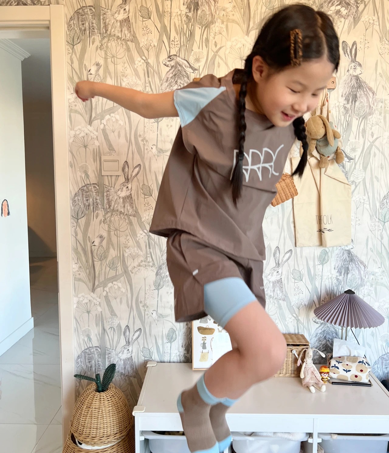 chopiyopi童装【洞洞皮】俱乐部拼接飞袖背心