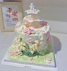 许愿池——铃兰手绘女神款生日蛋糕 商品缩略图1