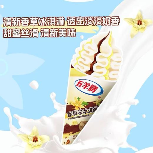 【秒杀价10元/3支】五羊牌甜筒巧克力柠檬+香草味冰淇淋85g / 五羊牌甜筒柠檬青提+芭乐味冰淇淋85g【套餐内口味可混搭】 商品图2