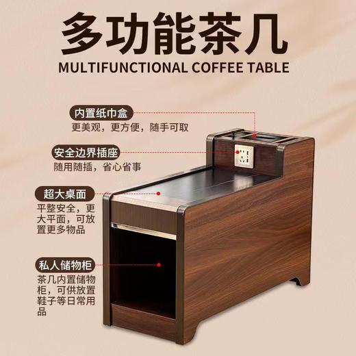 足疗茶几足浴柜桑拿美甲按摩床沙发茶水柜沐足洗脚店理石足浴茶几 商品图0