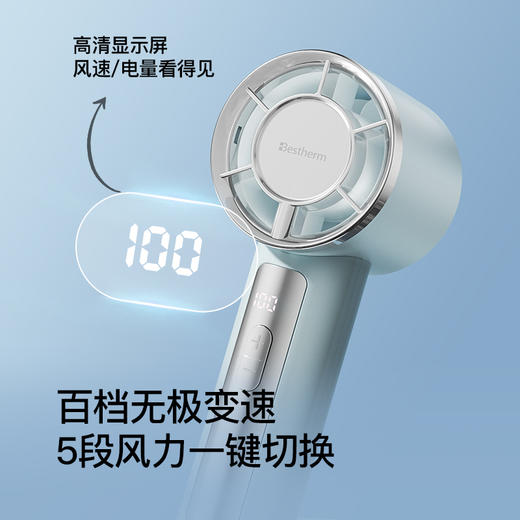 Bestherm百斯腾手持高速风扇YH3 商品图1