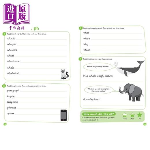 【中商原版】Collins Easy Learning KS2 Handwriting Ages 7-9 柯林斯易学儿童 书写 7-9岁 英文原版 小学英语练习册 商品图3