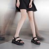 【夏季新款】2025年夏季新款舒适透气厚底平跟防滑大底罗马凉鞋沙滩凉鞋X25BG20651 商品缩略图3