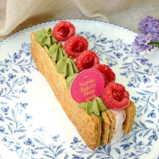抹茶树莓拿破仑 Matcha Raspberry Napoleon 商品图0
