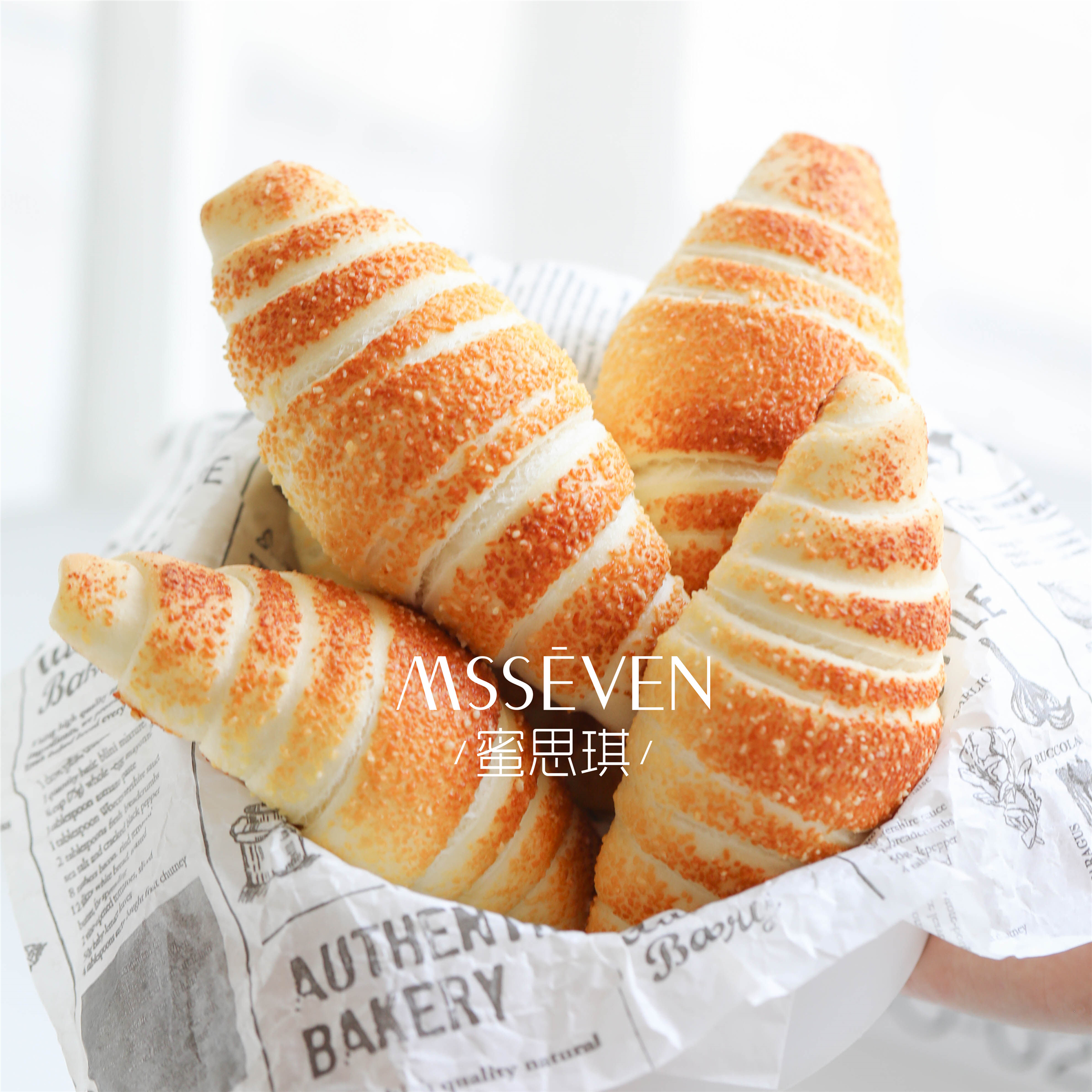    双重芝士海盐卷 