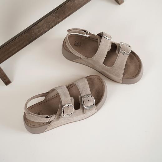 【夏季新款】2025年夏季新款舒适透气厚底平跟防滑大底大气百搭罗马凉鞋X25BG20661 商品图10