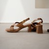 【夏季新款】2025年夏季新款舒适透气中跟防滑大底优雅百搭罗马凉鞋X25BG20551 商品缩略图7