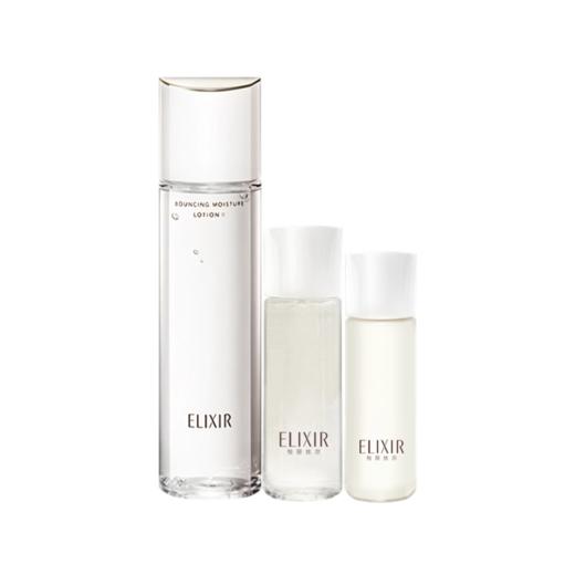 ELIXIR 怡丽丝尔 弹润保湿水套组 滋润型 礼盒（弹润保湿水170ml+水60ml+乳50ml） 商品图0