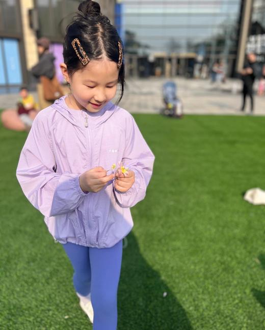 chopiyopi童装 连帽拉链细条防晒服 商品图0