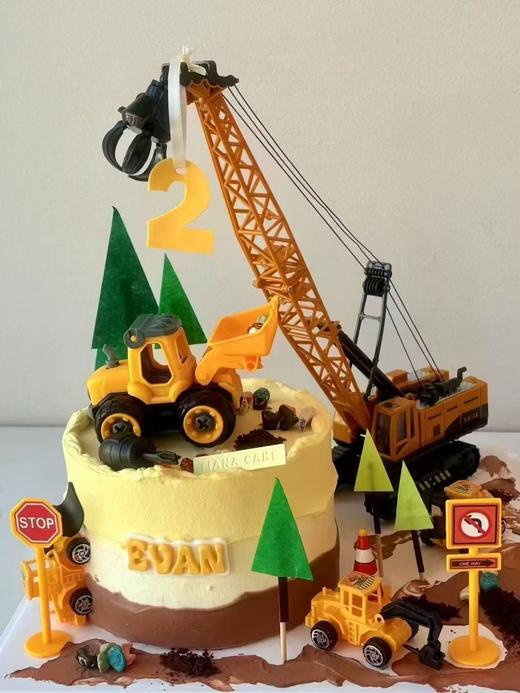 【玩具插件款】挖掘机吊车 商品图0