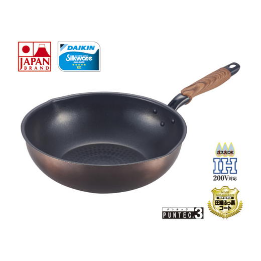 【4月优享】日本进口和乐亭绚系列IH不沾煎炒锅/平底煎锅 商品图2