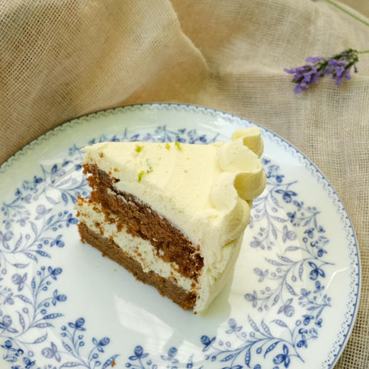 胡萝卜柠檬白巧克力蛋糕切角 Carrot Lemon White Chocolate Cake Slice 商品图0
