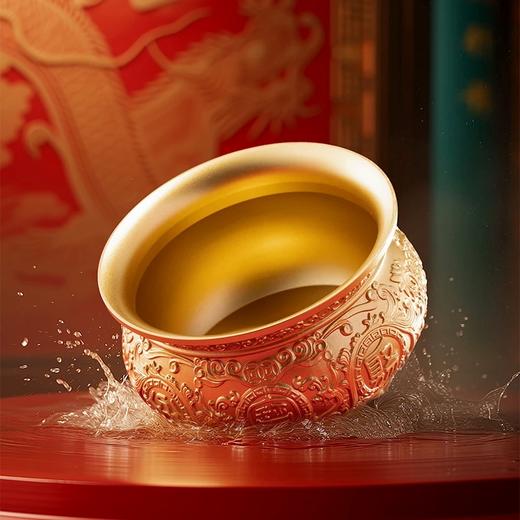 朱炳仁铜 金盆聚宝 商品图5