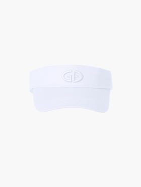 Goldbergh - Match Visor - White - 女装 - 帽子 - 白色