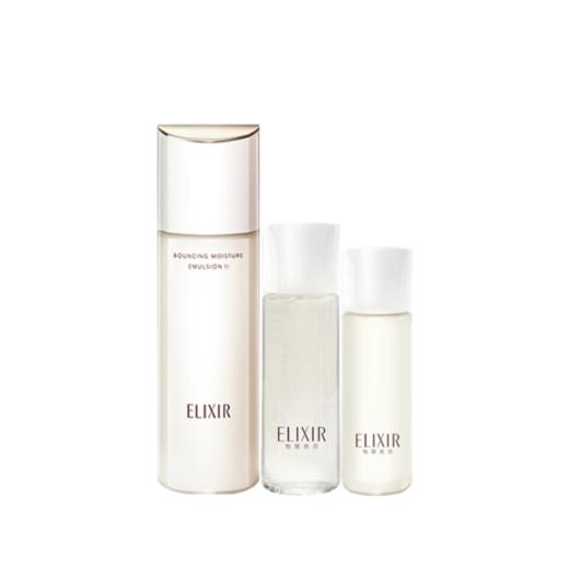 ELIXIR 怡丽丝尔 弹润保湿乳套装 滋润型 礼盒（弹润保湿乳130ml+水60ml+乳50ml） 商品图0