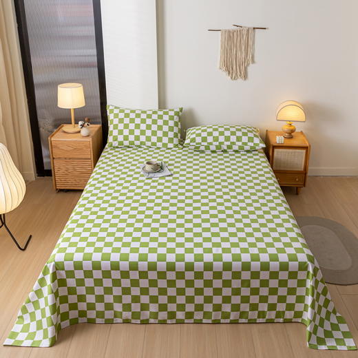 【清仓49元起】【姥姥备喜欢的老粗布】A类全棉加厚老粗布床单凉席 商品图0