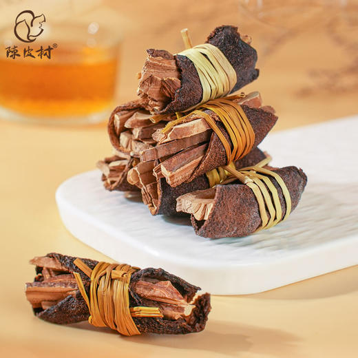 陈皮三宝扎（咸榄/灵芝/老姜 三款口味可选）泡茶煲汤煮粥送礼养生佳品 商品图4