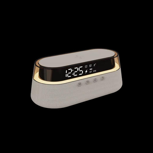 EZVALO几光 无线充电闹钟音箱 商品图3