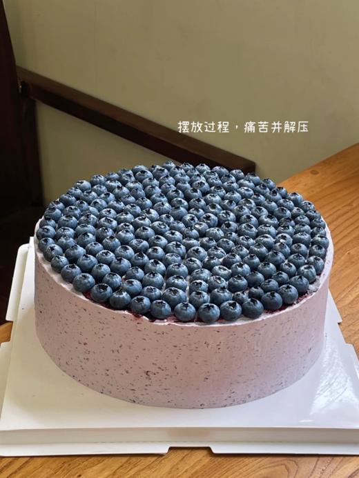 「蓝莓瀑布·奥利奥多多」特调蓝莓淡奶油·花青素满满·100%动物奶油（主图6寸·提前6小时预订） 商品图2
