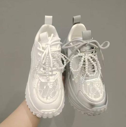 西村名物2025年夏季新款超轻厚底防滑大底舒适透气时尚百搭老爹鞋U25CM39131 商品图0