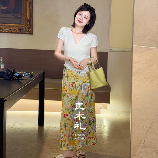 【不退不换】良木礼苎麻半裙（7952） 商品图1