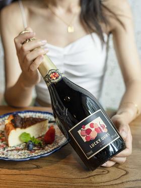 好运葡萄起泡红葡萄汁 750ml