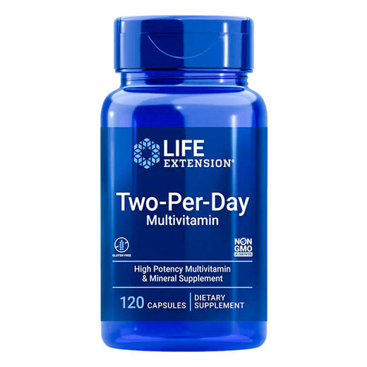 沿寿LIFE EXTENSION Two-Per-Day（每日2片维生素矿物质）120粒 商品图0