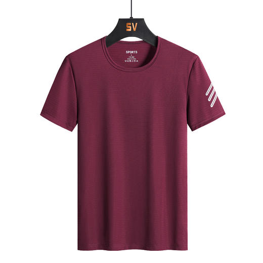 【M】【DCS】大依优型大码速干短袖T恤加肥加大宽松休闲胖子打底半袖男士上衣 商品图5