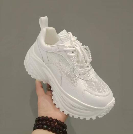 西村名物2025年夏季新款超轻厚底防滑大底舒适透气时尚百搭老爹鞋U25CM39131 商品图3