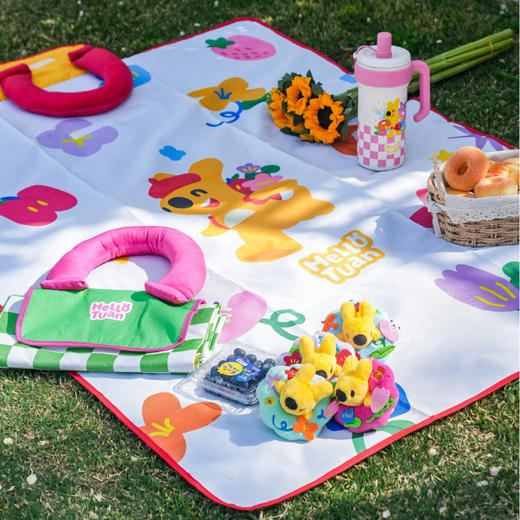 春日团团露营野餐垫 商品图1