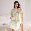 芬腾睡衣裙吊带春夏女士新款舒适透气纯棉女款可爱家居裙中裙款 商品缩略图0