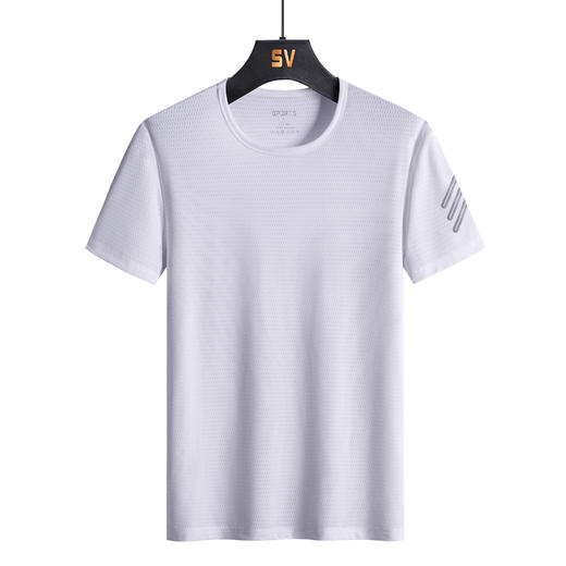 【M】【DCS】大依优型大码速干短袖T恤加肥加大宽松休闲胖子打底半袖男士上衣 商品图7