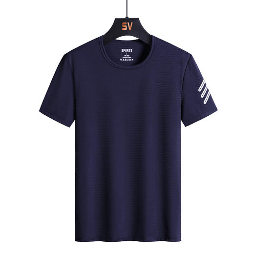 【M】【DCS】大依优型大码速干短袖T恤加肥加大宽松休闲胖子打底半袖男士上衣 商品图4