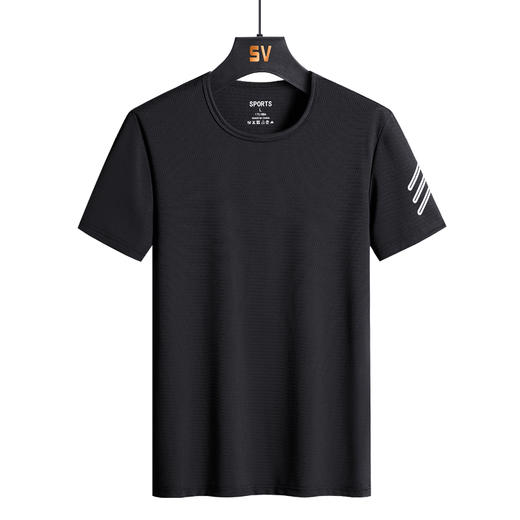 【M】【DCS】大依优型大码速干短袖T恤加肥加大宽松休闲胖子打底半袖男士上衣 商品图1