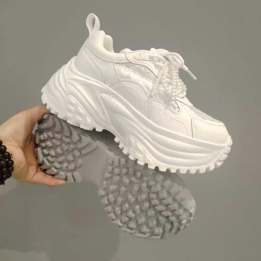 西村名物2025年夏季新款超轻厚底防滑大底舒适透气时尚百搭老爹鞋U25CM39131 商品图6