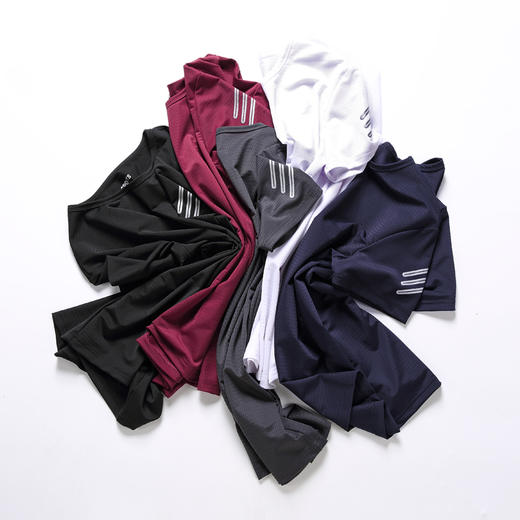 【M】【DCS】大依优型大码速干短袖T恤加肥加大宽松休闲胖子打底半袖男士上衣 商品图6