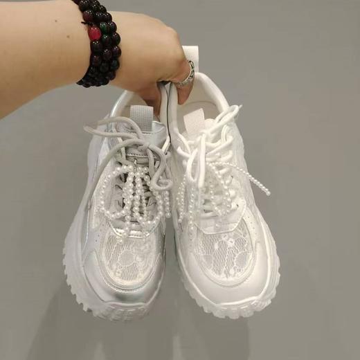 西村名物2025年夏季新款超轻厚底防滑大底舒适透气时尚百搭老爹鞋U25CM39131 商品图5