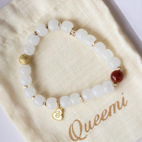  母亲节「花辰月夕」和田玉手串