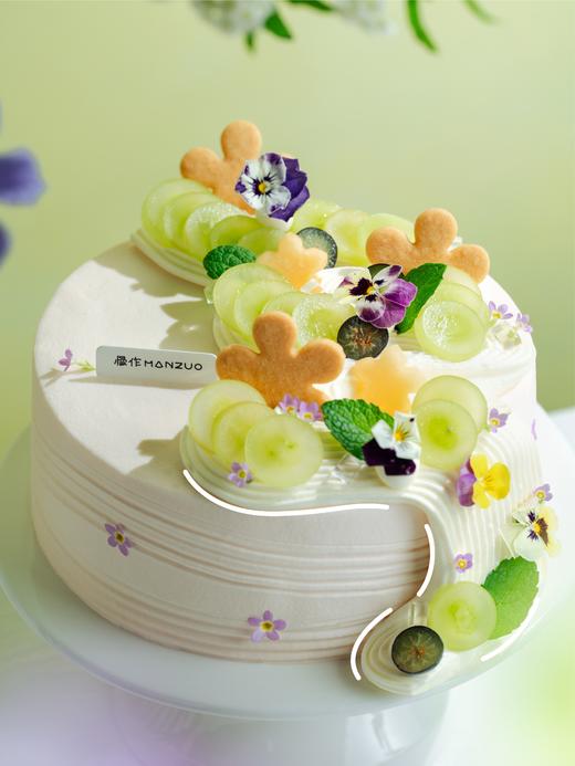 【一起走花路】紫蔓花瀑·葡萄奶油蛋糕 商品图4