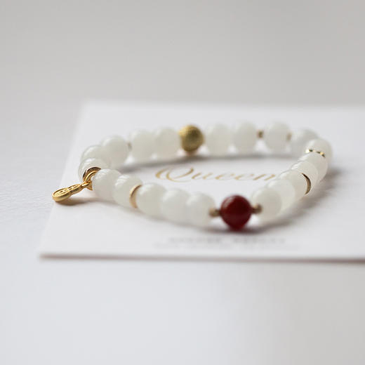  母亲节「花辰月夕」和田玉手串 商品图1