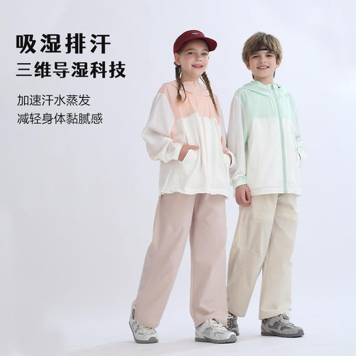 【2025夏季新品】 龙之涵  亲子款“超轻凉”吸湿排汗驱蚊衣 水洗50次后趋避率良好 吸湿排汗 速干A类标准 商品图2