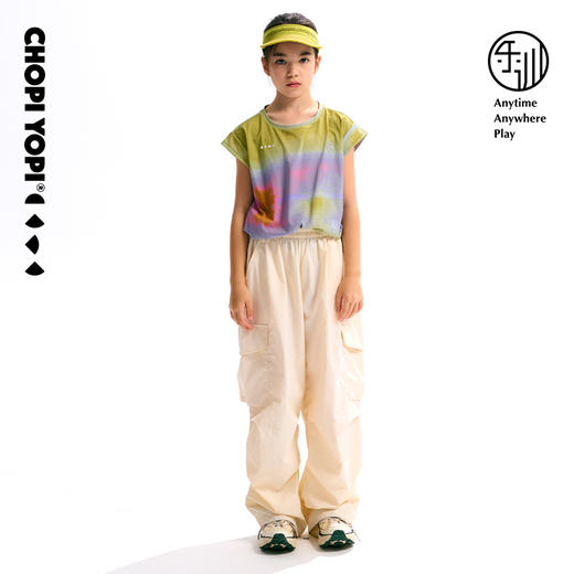 chopiyopi【薄荷皮】女童印花小飞袖T恤 商品图3