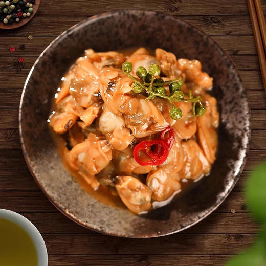 渔轩臻品麻辣鲜蛤肉240g/罐（保质期到26年4月） 商品图3