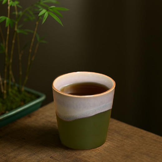 羽诗制造出品 竹佑端阳粽子陶瓷茶杯竹叶香插国风香挂礼盒套装 商品图5