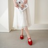 【夏季新款】2025年春季新款舒适平底多彩优雅百搭玛丽珍浅口单鞋T25CE39021 商品缩略图3