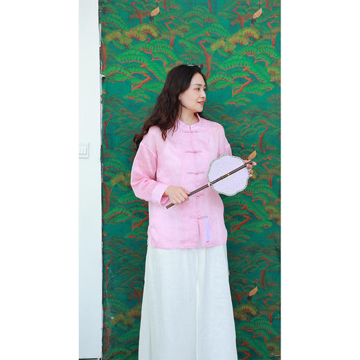 【2026东衣作】中式盘扣外套（20805015桃夭） 商品图3