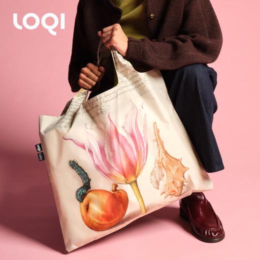 德国LOQI 2025新品合集万用环保袋 再生环保材料 单肩可折叠 旅行大容量 防泼水 超轻50g可承重40斤 商品图3