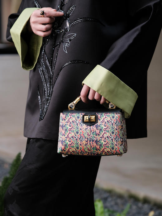 盛唐婧 |丹枫手提包-黑色[特价品] 商品图0